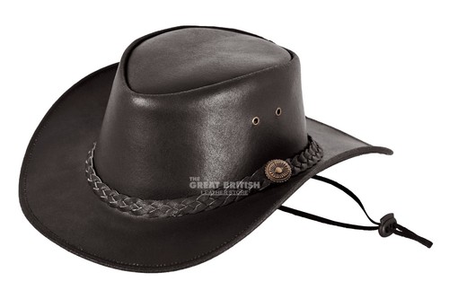 Australischer cowboyhut braun - australischer,
