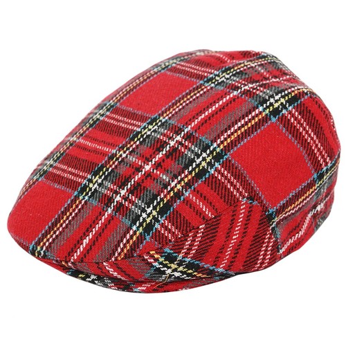 Flatcap tartan traditioneller - tartan,